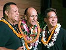 Kaipo Asing, Gary Aiko, Alan Akaka